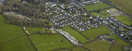 Grange aerial view