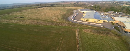 Chipping Norton aerial view